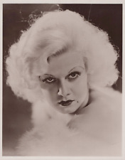 HOLLYWOOD BEAUTY JEAN HARLOW STYLISH POSE STUNNING PORTRAIT 1970s Photo C34 picture