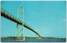 Postcard - Ogdensburg-Prescott International Bridge - Ogdensburg, New York picture