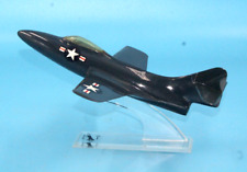 Vintage 1950 US Navy Grumman F9F Panther Jet Fighter Desk Model by Topping Inc. picture