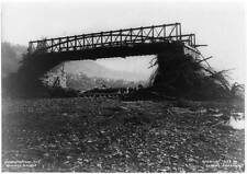 Ruins,viaduct bridge,natural disaster,floods,ruin,Johnstown,Pennsylvania,PA,1889 picture