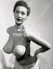 1950s Photo Print Big Breasts Brunette Model Ruth Lager Art RL3 picture