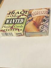 Bicycle Iraqi Most Wanted Playing Cards  plus Limited Edition 