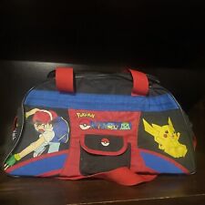 Pokemon Nintendo Duffle Bag  Gotta Catch Em All Vintage 1999 *FLAWED (see Pics)* picture