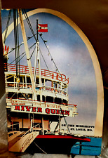 Vintage River Queen on The Mississippi Menu St Louis Mo. Steamboat Restaurant picture