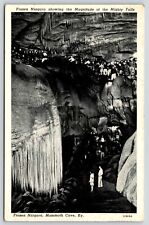 Kentucky Mammoth Cave Frozen Niagara Vintage Postcard picture