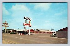 Clovis NM-New Mexico, Town & Country Motel, Advertising Vintage Postcard picture
