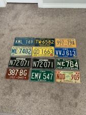 (18) Vintage Lot of License Plates Mixed Lot picture