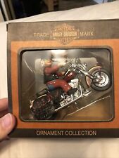 HARLEY-DAVIDSON Harley Davidson Motorcycle Mrs. Claus Christmas Ornament In Box picture