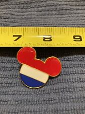 Disney Trading Pin Netherlands  Flag Mickey Head Icon picture