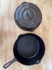 Nuydea Cast Iron Chicken Fryer with Spider Web Lid PERFECT picture
