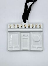 Collectible 2014 Starbucks Coffee Store Front Holiday Ornament Super Rare picture