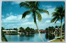 Postcard Romantic Waterway in the Venice of America Ft. Lauderdale Florida picture