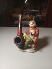Peter Brough Vintage Pipe ROUND BULL DOG picture