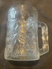 1995 Batman Forever McDonald's Collector's 8oz Glass Mug, ROBIN. Collectible. ￼ picture