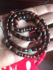 (B)  Ancient Excavated Neolithic Brown Agate Beads Sahara  Mali Africa RARE picture