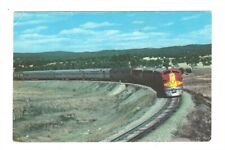 Railroad Postcard:  Santa Fe Streamliner Near Ribera picture