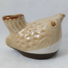 Vintage Puffer Fish Fugu Sake Bottle Pot Ceramic Made In Japan   picture