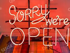 Sorry We're Open Neon Light Sign 20