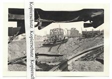 Photo Destroyed Libercourt Railway Station Tracks Wreck France 1941 WW2 picture