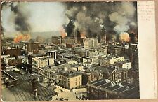 San Francisco Fire Disaster April 18 1906 California Antique Vintage Postcard picture