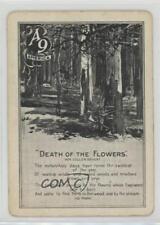 1905 Cincinnati Game Co Poems Death of the Flowers #A9 0w6 picture