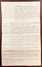 1869 Document re Estate at Great Ashfield Suffolk by Pashler of Badwell Ash picture
