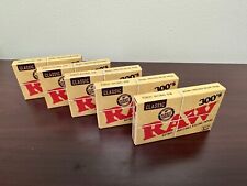 RAW Classic 300s 1 1/4 Rolling Papers 5 packs picture