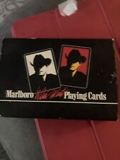 Vintage Marlboro Wild West Playing Cards 2 Decks Philip Morris 1991 picture