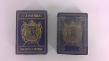 Jeu Imperial Playing Cards Blue Deck Second Empire NOB Napoleon III France picture
