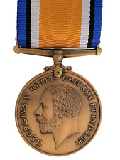 Great Britain SUPERIOR QUALITY British WWI War Medal 1914-18. BRONZE ISSUE picture