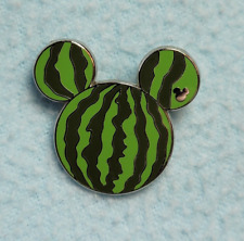 Disney Pin 70887 WDW - Hidden Mickey Pin Series III Watermelon Mickey Icon RARE picture