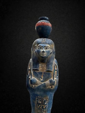 Vintage statue Egyptian goddess Nut god of sky - Authentic Antiquity Egypt BC picture