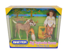 Breyer My Favorite Horse Pony Picnic Play Set 2010 Palomino Foal #1387 picture