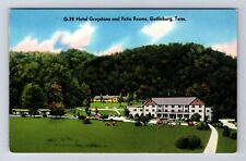 Gatlinburg TN-Tennessee, Hotel Greystone, Patio Rooms, Vintage Postcard picture