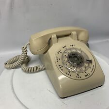 Vintage 1960's ITT Cream Off White. Rotary Desk Phone Model 500  Landline - HLN picture