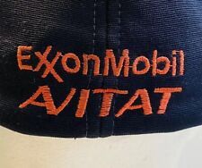 Exxon Mobil Avitat Corporate Aircraft Aviation Hat Cap  7 3/8 picture