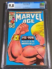 Marvel Age #38 1986 CGC 9.8 3910607003 Ron Wilson Dennis Janke He-Man picture