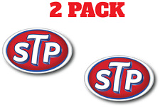 2 PK STP Oil sticker Vinyl Decal  window sticker   MULTI SIZE Street Rod Decal picture