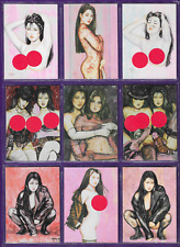 9 OLIVIA  De BERARDINIS Trading Cards Featuring Beautiful Model Jia  Ling 1990s picture