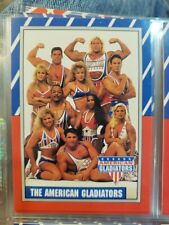 1991 Topps The American Gladiators Complete 88 Card + 11 Stickers Set-In Pages picture