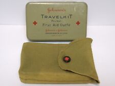 Vintage  Johnson's  TravelKit Pocket First Aid Outfit  Full w/Unused Contents picture