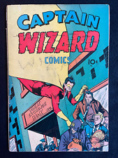 Captain Wizard Comics #1 (1946) Only issue Scarce picture