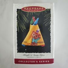 Hallmark Keepsake Crayola Crayon Ornament “Bright ‘n Sunny Tepee” 7th In Series picture