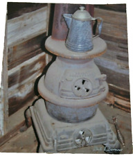 Vintage Bob Dunn Original Signed Photo of a Old Iron Wood Stove picture