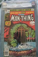 Man-Thing #1 Newsstand Marvel 1979 CGC 9.0 Wp picture