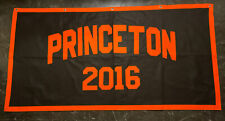 Princeton University XL Felt Banner Princeton 2016 72” X 37” Blue Orange EUC picture
