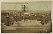 RPI Approach Looking Down Broadway, Troy NY, Posted 1911,  Postcard picture