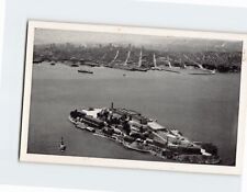 Postcard Alcatraz Island, San Francisco Bay, San Francisco, California picture