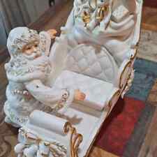 Grandeur Noel Collector’s Edition Porcelain Santa and Sleigh picture