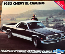 Vintage 1983 Chevrolet EL CAMINO Sales Brochure ~   Chevy    Automobile picture